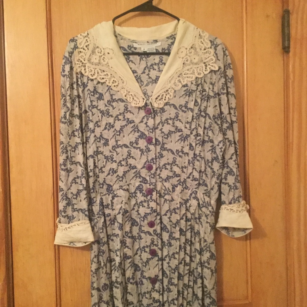 Vintage Nancy Johnson Dress